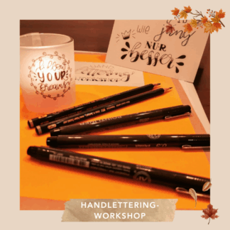 Donnerstag, 25.09.25  Handlettering-Workshop mit Christina Meyer