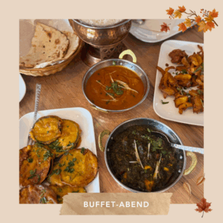Samstag, 27.09.25 Buffet-Abend im Restaurant India Flair