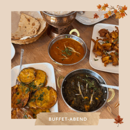 Samstag, 27.09.25 Buffet-Abend im Restaurant India Flair